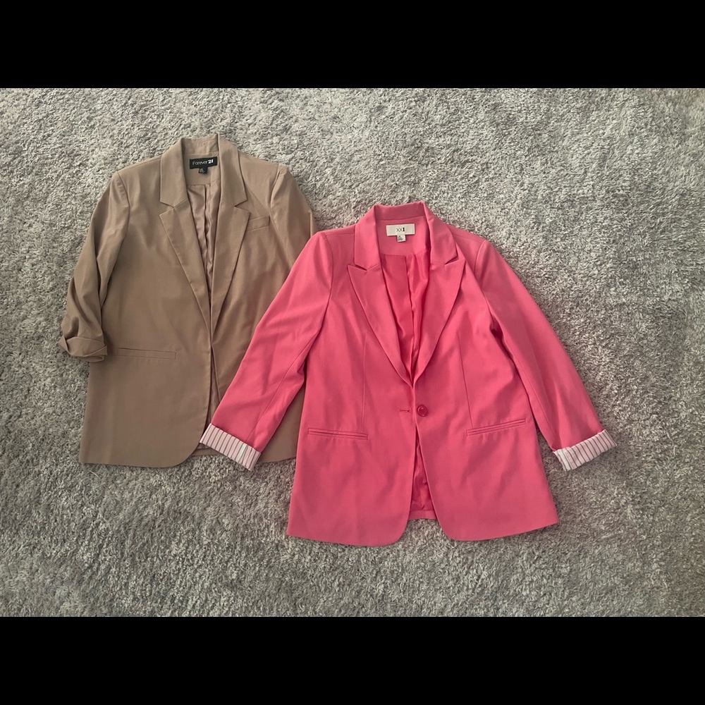 Pink and tan Blazer Package
